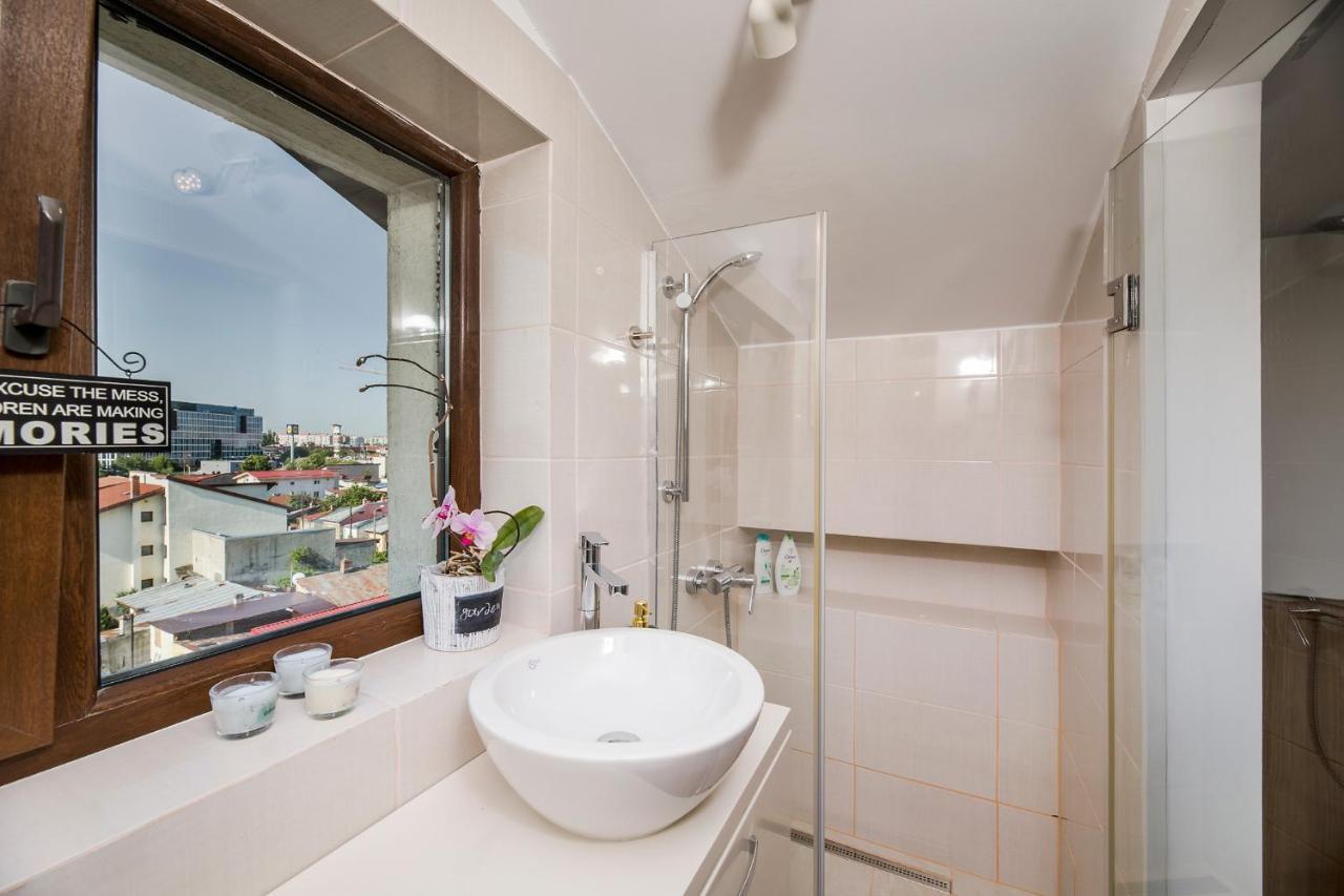 Bucharest Penthouse With Sauna And Terrace ภายนอก รูปภาพ